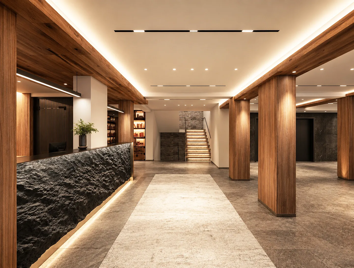 Hotel Reception & Lobby